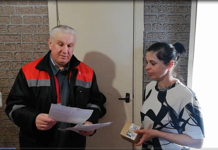 Акция «За безопасность вместе» направленная на предупреждение пожаров и гибели людей от них в жилищном фонде проходит в Ельском районе