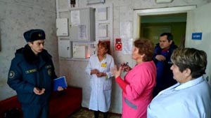 Состояние пожарной безопасности на объектах Ельского района. 