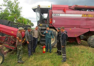 Безопасность на уборке урожая