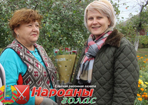 Поздравления и подарки пенсионерам от депутатов Ельского райсовета
